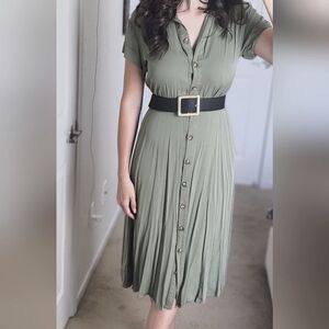 Olive dress